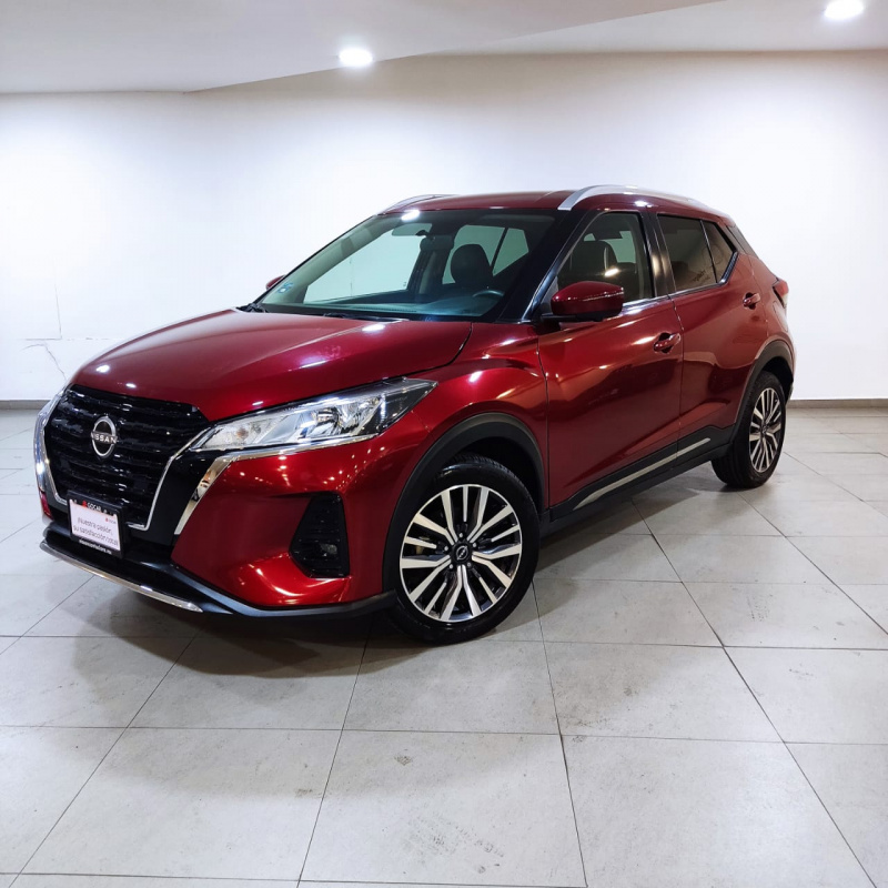 Nissan Kicks VUD 5 pts. Exclusive, 1.6l, TA, a/ac. Aut., piel, GPS, RA-17 2023